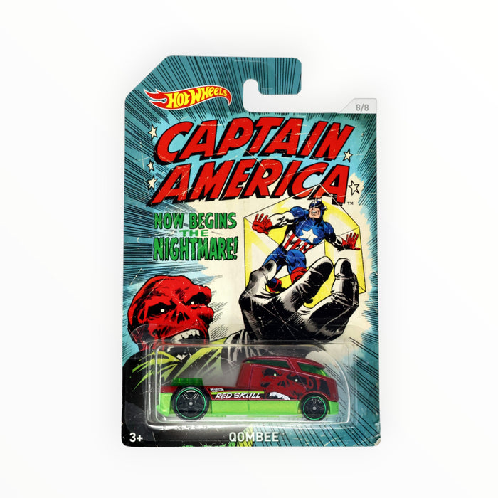 Hot Wheels Qombee (Red Skull) Captain America: 75 Anniversary (2016) 8/8