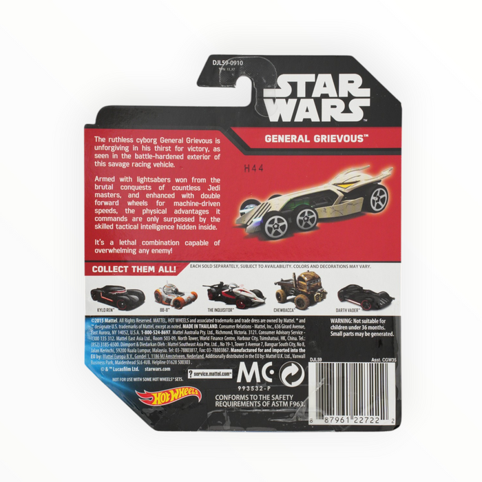 Hot Wheels General Grievous - Character Cars #19