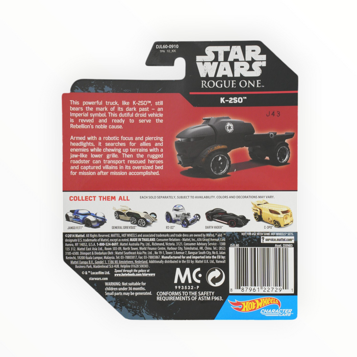 Hot Wheels K-2SO - Character Cars