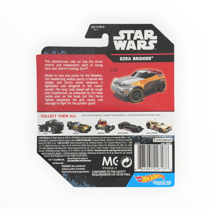 Hot Wheels Ezra Bridger - Character Cars