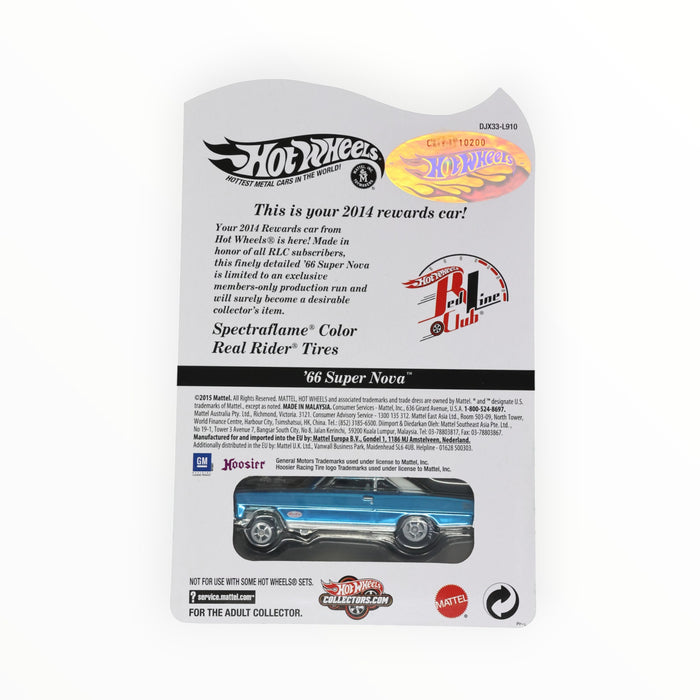 Hot Wheels '66 Chevy Super Nova - RLC (2014)