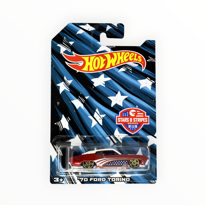 Hot Wheels '70 Ford Torino - Stars & Stripes (2016) 1/10