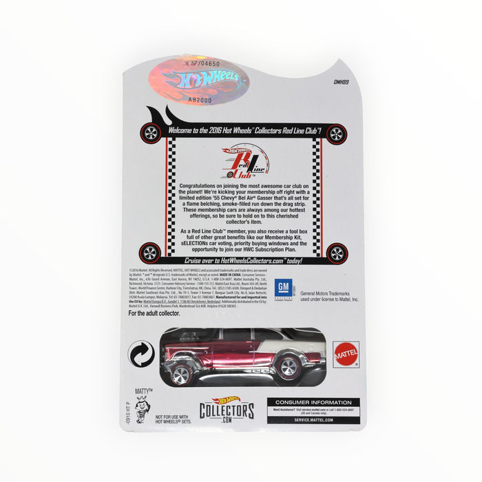 Hot Wheels '55 Chevy Bel Air Gasser - RLC (2016)