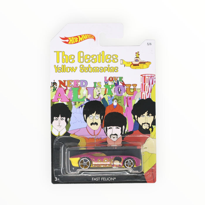 Hot Wheels Fast FeLion - The Beatles Yellow Submarine (2016) 5/8