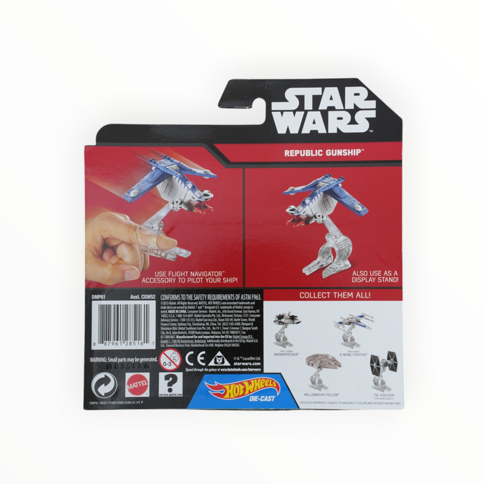 Hot Wheels Republic Gunship - Star Wars Starships (2016)