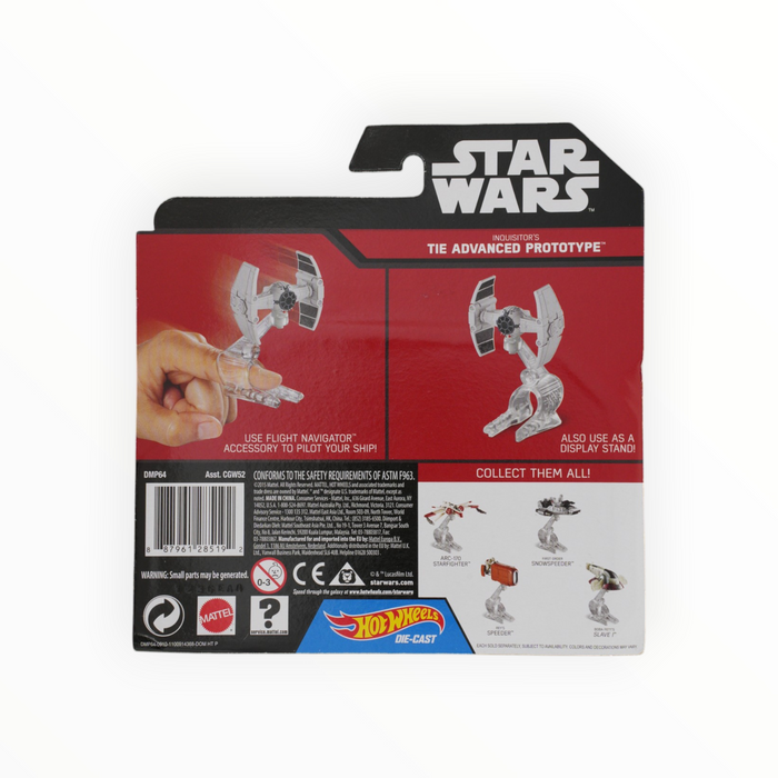 Hot Wheels Inquisitor's TIE Advanced Prototype - Star Wars Starships (2016)