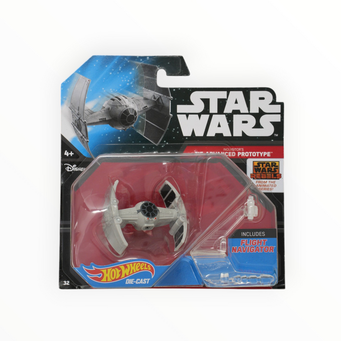 Hot Wheels Inquisitor's TIE Advanced Prototype - Star Wars Starships (2016)