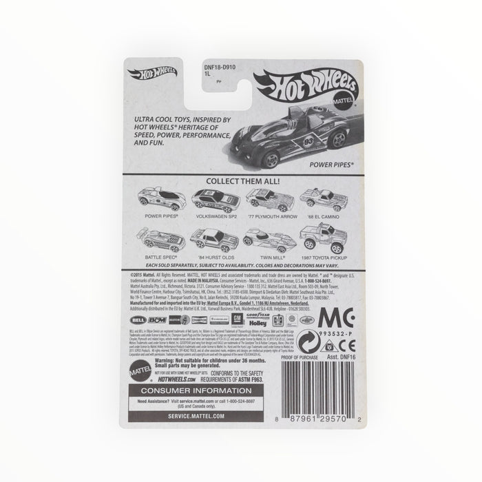 Hot Wheels Power Pipes - Retro Style (2016)