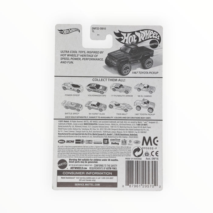 Hot Wheels 1987 Toyota Pickup - Retro Style (2016)