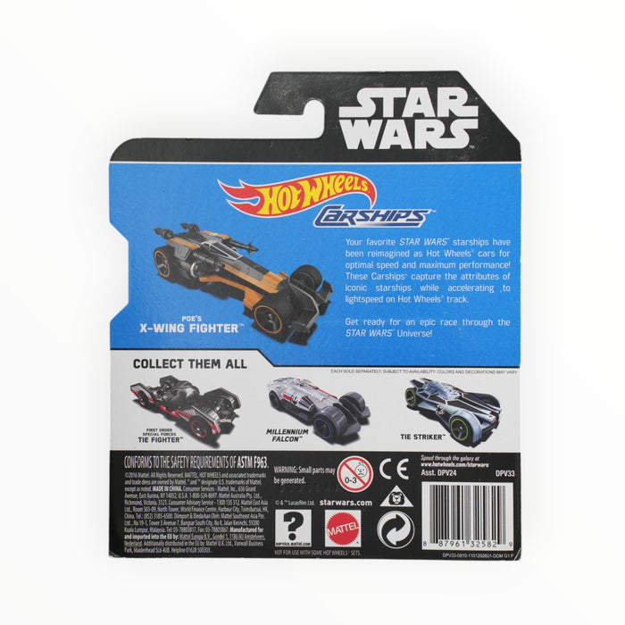 Hot Wheels Poe's X-Wing Fighter - Star Wars Carships (2017)