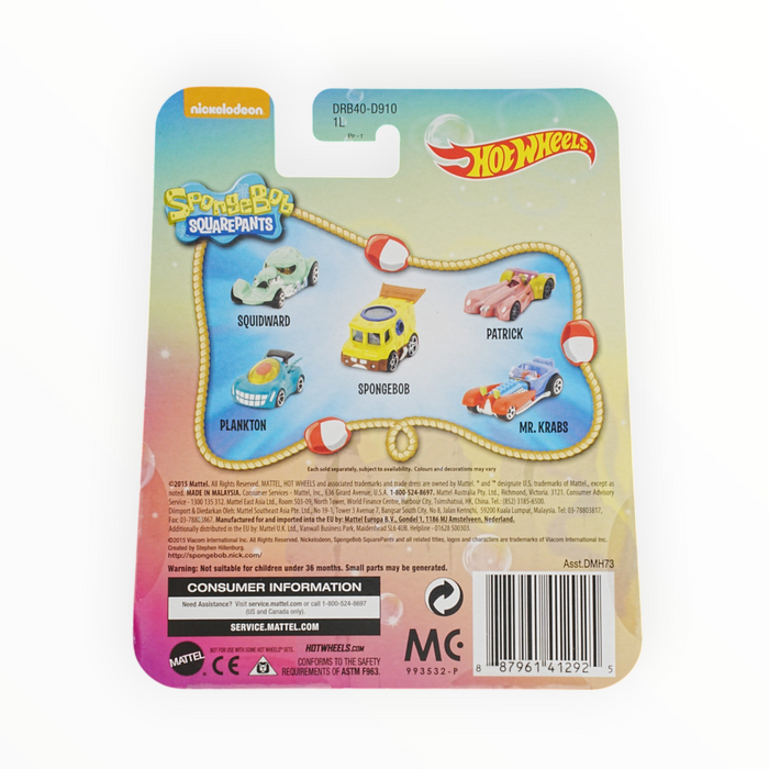 Hot Wheels Squidward - Character Cars (2016) #2