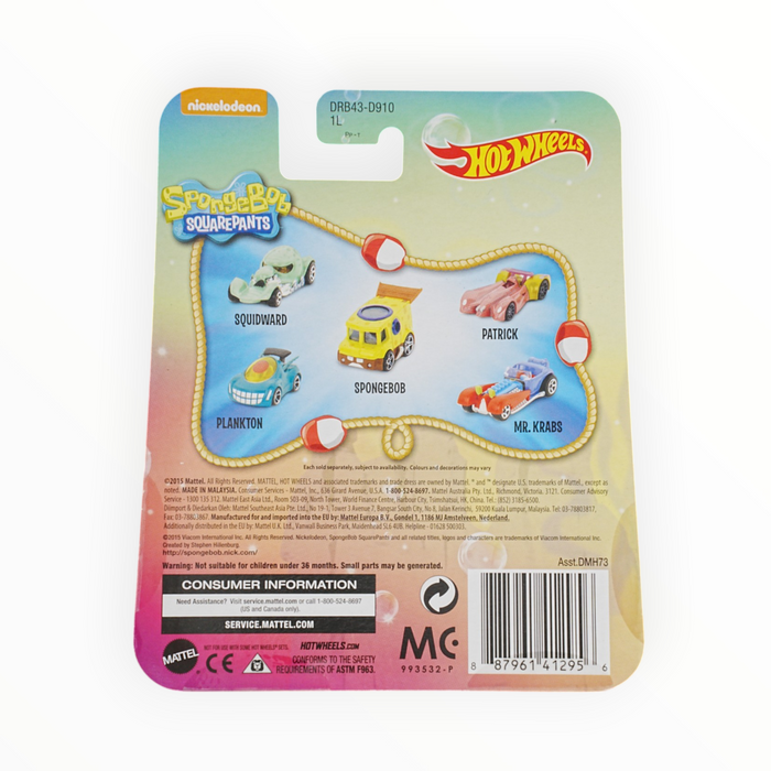 Hot Wheels Mr. Krabs - Character Cars (2016) #5