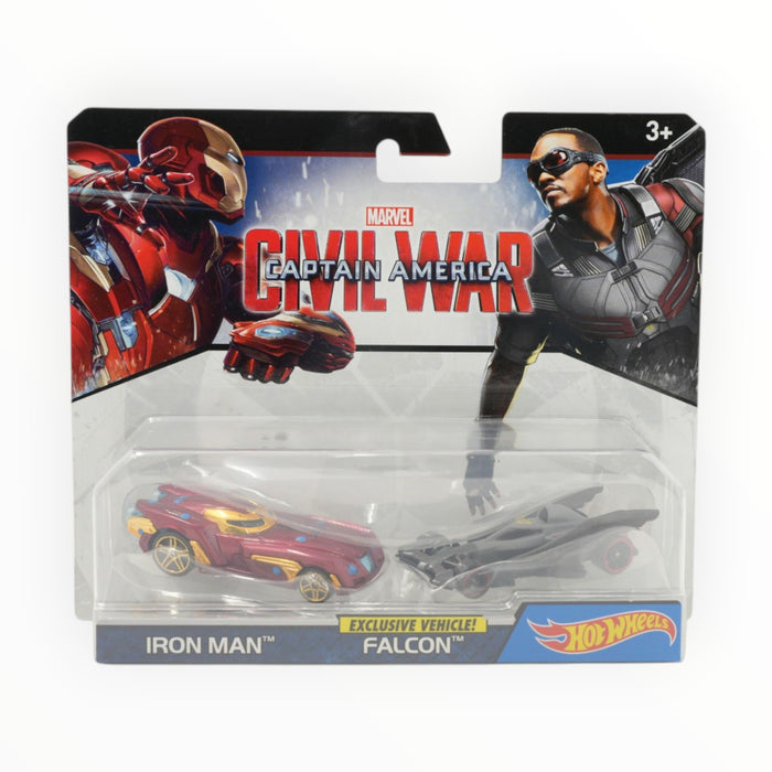 Hot Wheels Iron Man / Falcon - Character Cars (2016)