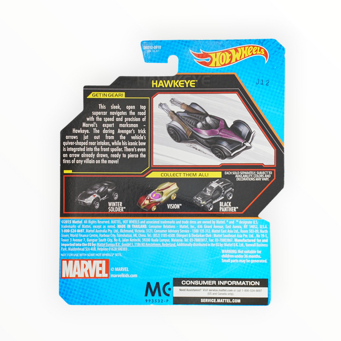 Hot Wheels Hawkeye - Character Cars (2016) #9
