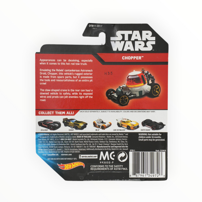 Hot Wheels Chopper - Character Cars #11