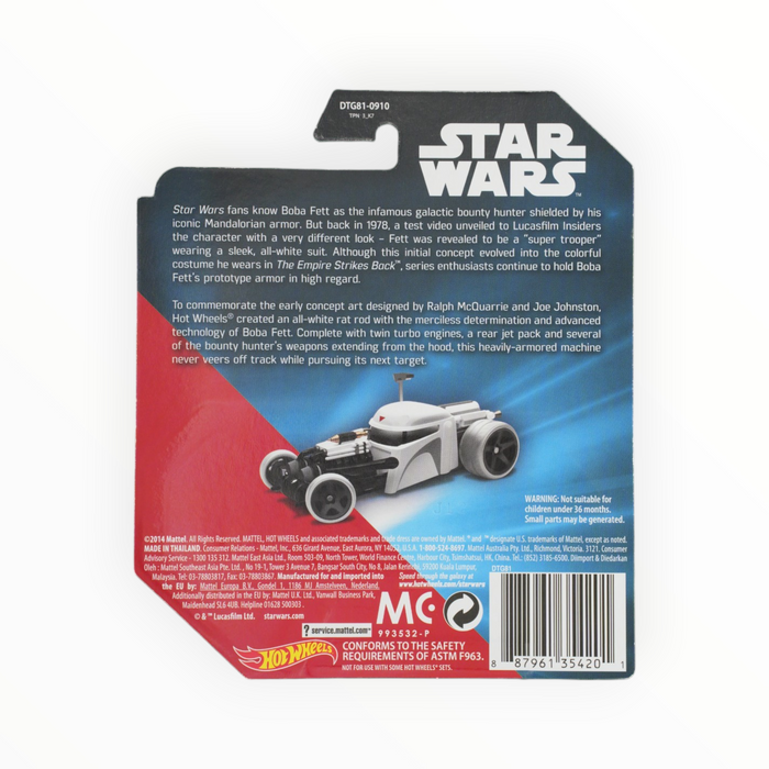 Hot Wheels Boba Fett - Character Cars (2016)