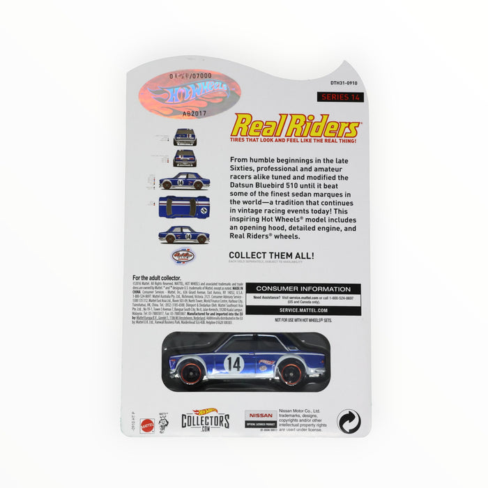 Hot Wheels Datsun Bluebird 510 - RLC (2016)