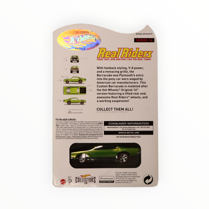 Hot Wheels Custom Barracuda - RLC (2016)