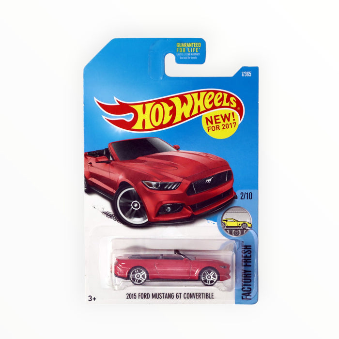 Hot Wheels 2015 Ford Mustang GT Convertible - Mainline (2017) 7/365