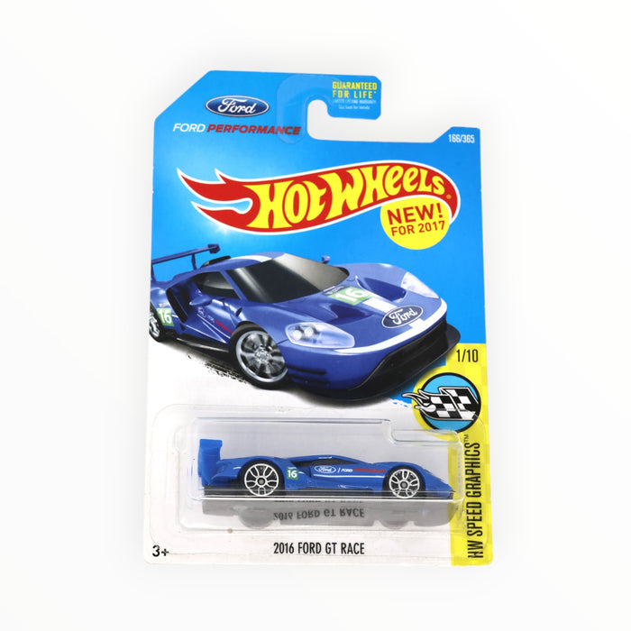 Hot Wheels 2016 Ford GT Race - Mainline (2017) 166/365