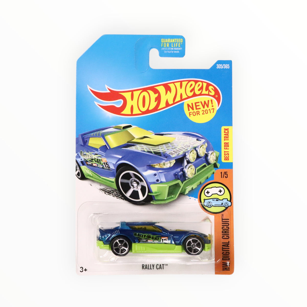 Hot Wheels Rally Cat - Mainline (2017) 305/365 — 99Diecast