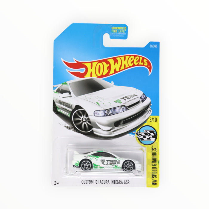 Hot Wheels Custom '01 Acura Integra GSR - Mainline (2017) 31/365