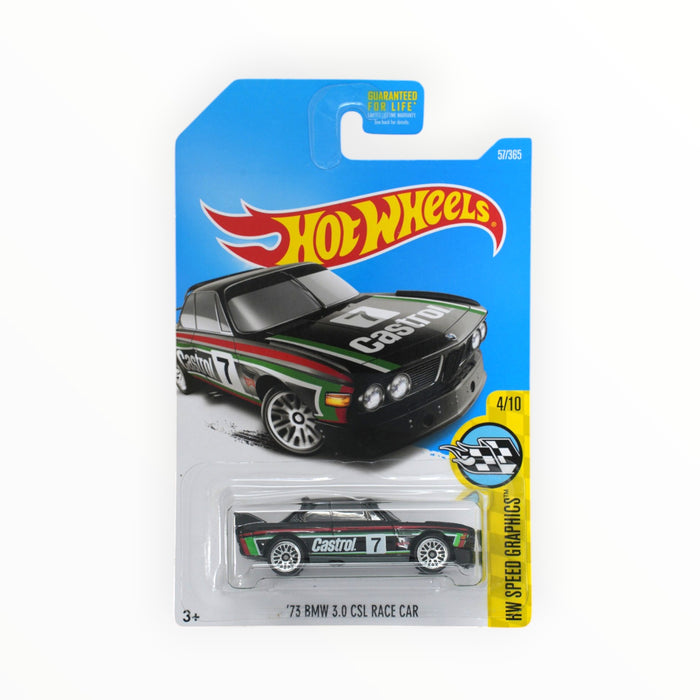 Hot Wheels '73 BMW 3.0 CSL Race Car - Mainline (2017) 57/365