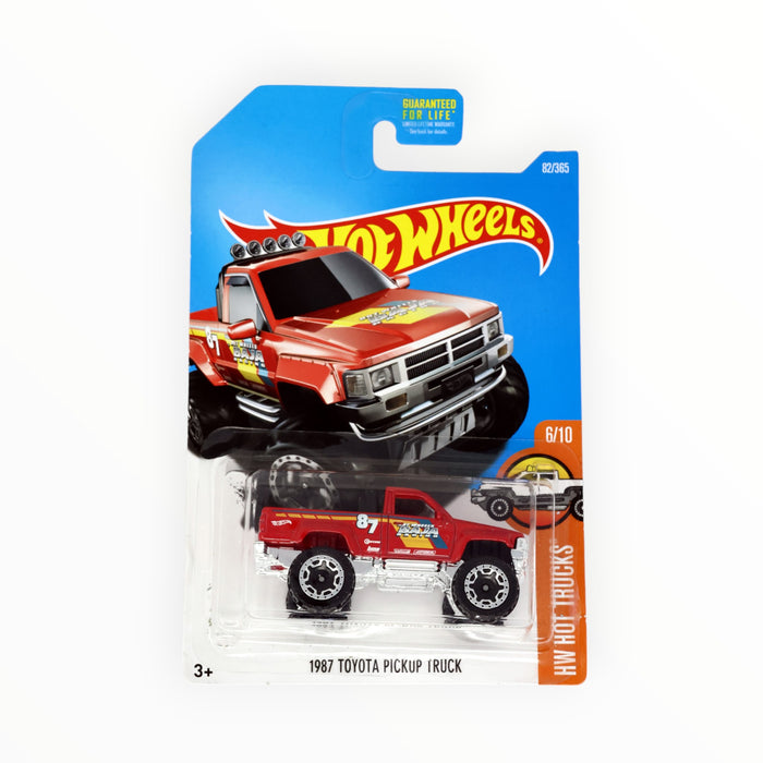 Hot Wheels 1987 Toyota Pickup Truck - Mainline (2017) 82/365