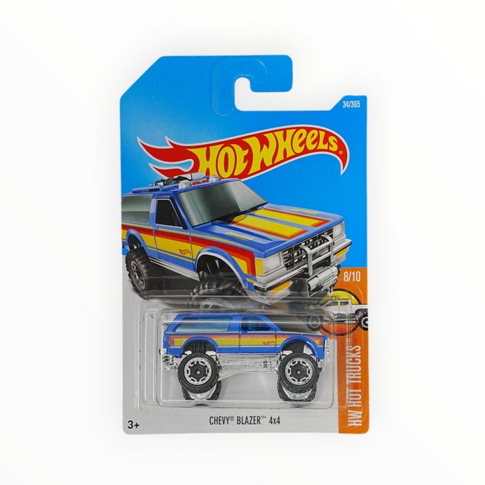 Hot Wheels Chevy Blazer 4x4 - Mainline (2017) 34/365