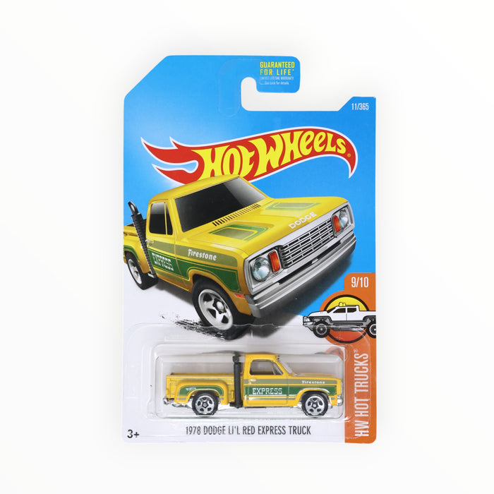 Hot Wheels 1978 Dodge Li'l Red Express Truck - Mainline (2017) 11/365