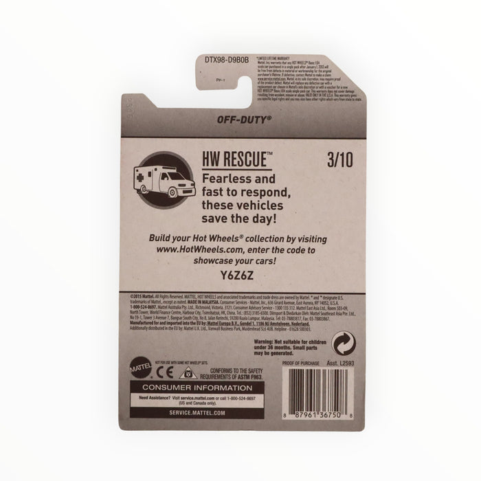 Hot Wheels Off-Duty - Mainline (2017) 18/365