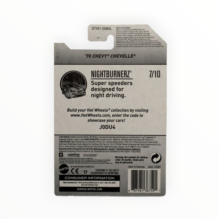 Hot Wheels '70 Chevy Chevelle - Mainline (2017) 212/365