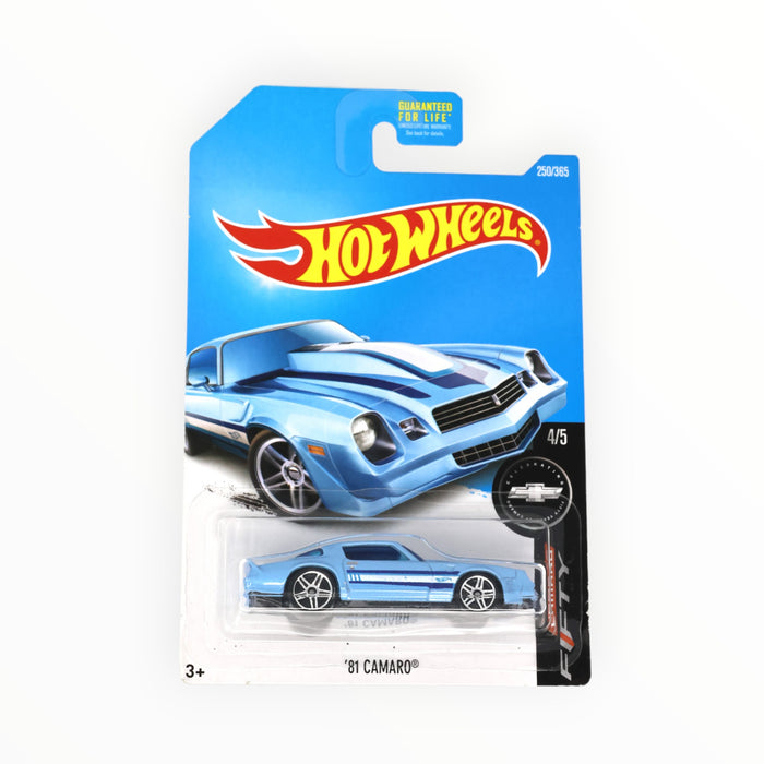 Hot Wheels '81 Camaro - Mainline (2017) 250/365