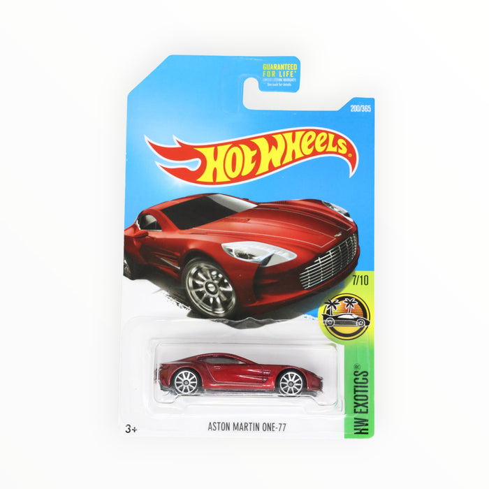 Hot Wheels Aston Martin One-77 - Mainline (2017) 200/365