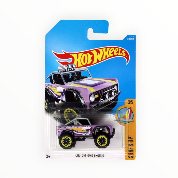 Hot Wheels Custom Ford Bronco - Mainline (2017) 291/365