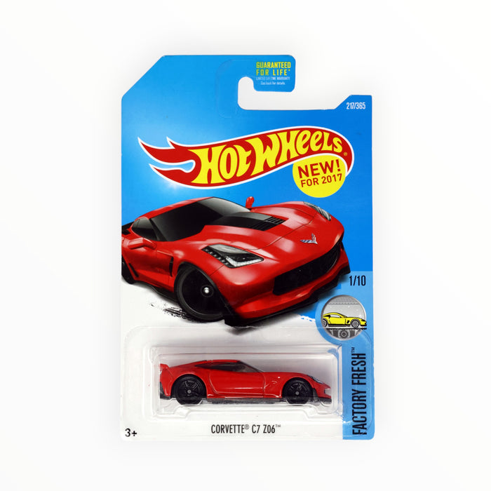 Hot Wheels Corvette C7 Z06 - Mainline (2017) 217/365