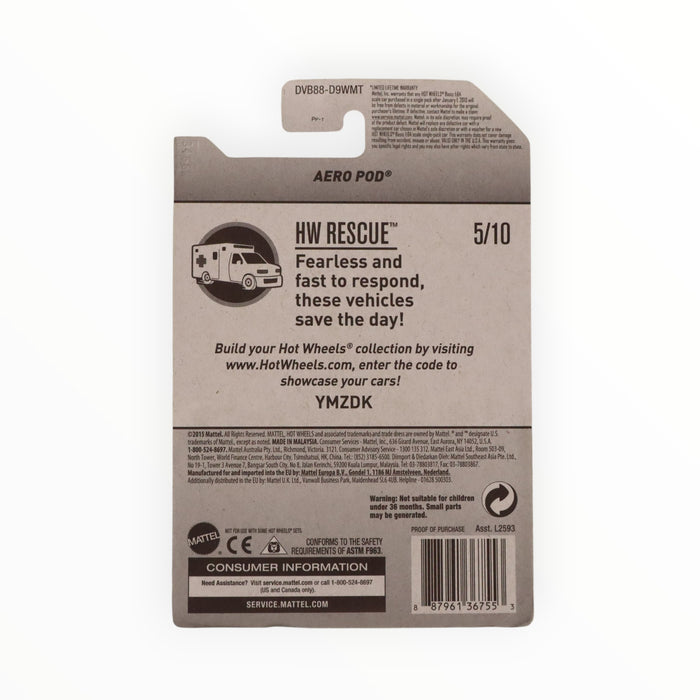 Hot Wheels Aero Pod - Mainline (2017) 162/365