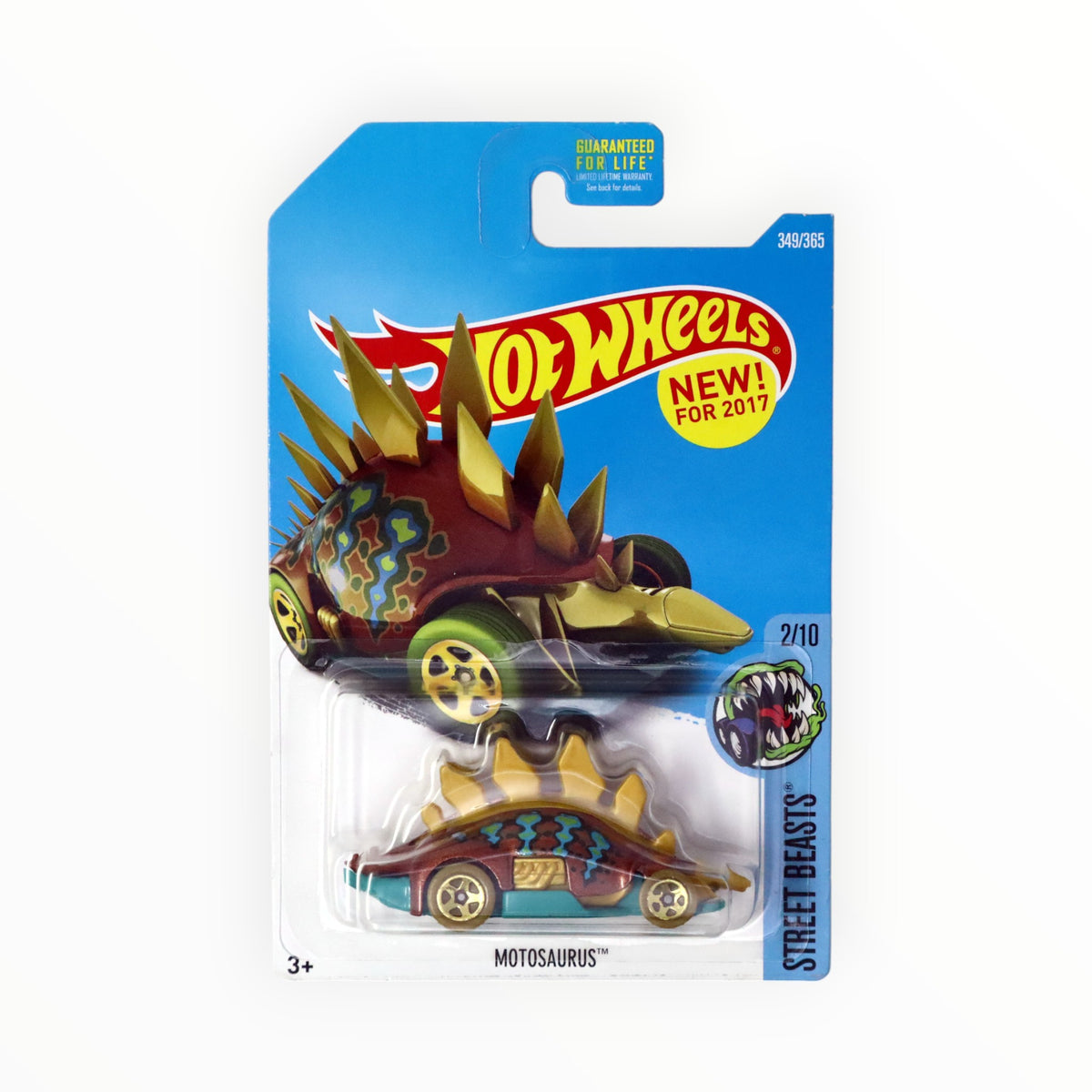 Hot Wheels Motosaurus - Mainline (2017) 349/365 — 99Diecast