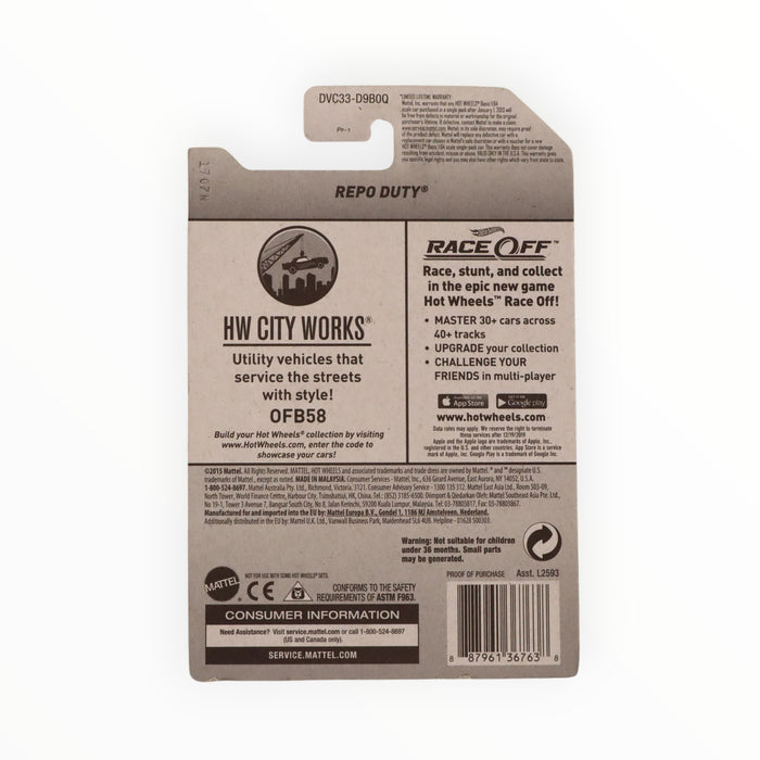 Hot Wheels Repo Duty - Mainline (2017) 355/365