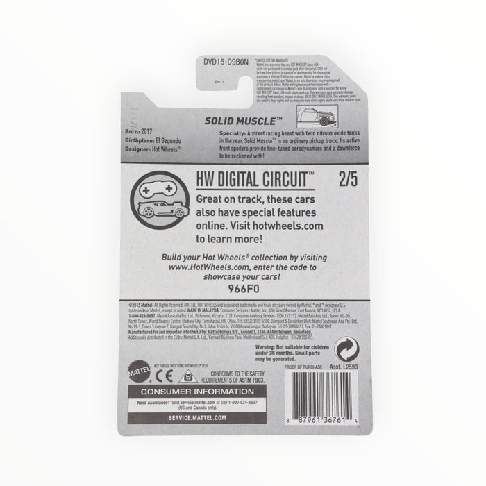 Hot Wheels Solid Muscle (Chase) Mainline (2017)