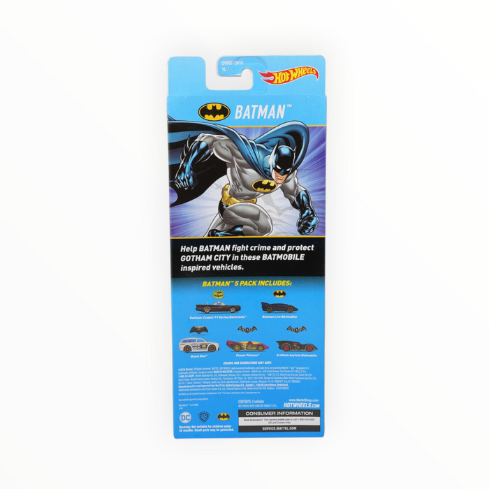 Hot Wheels Batman - 5-Packs (2017)