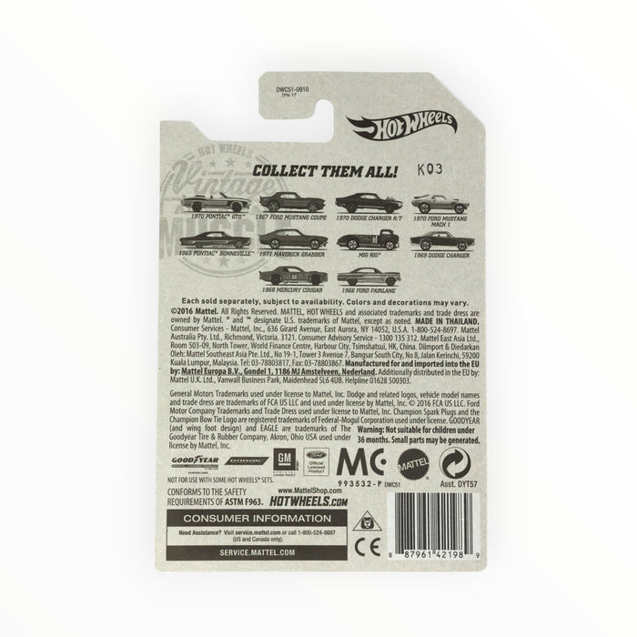 Hot Wheels 1966 Ford Fairlane - Vintage American Muscle (2017) 10/10