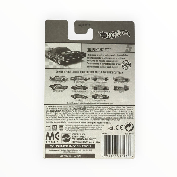 Hot Wheels '69 Pontiac GTO - Racing Circuit (2017) 5/10