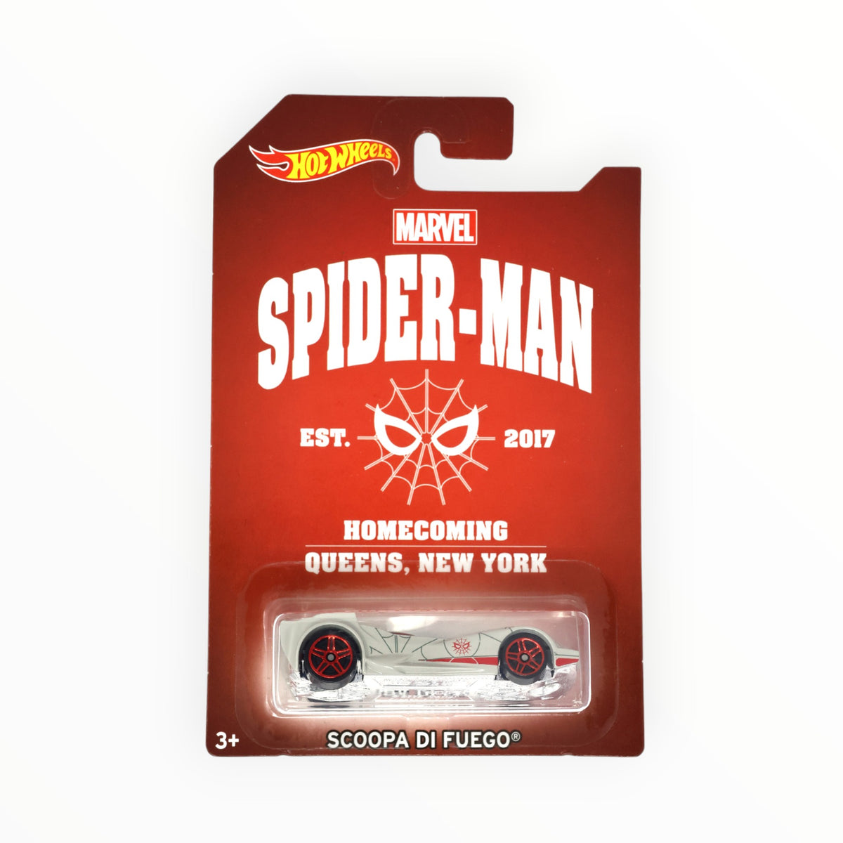 Hot Wheels Scoopa Di Fuego (Spider-Man - Chase) Spider-Man: Homecoming ...
