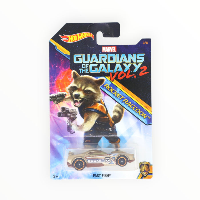 Hot Wheels Fast Fish (Rocket Raccoon) Guardians of the Galaxy Vol. 2 (2017) 3/8