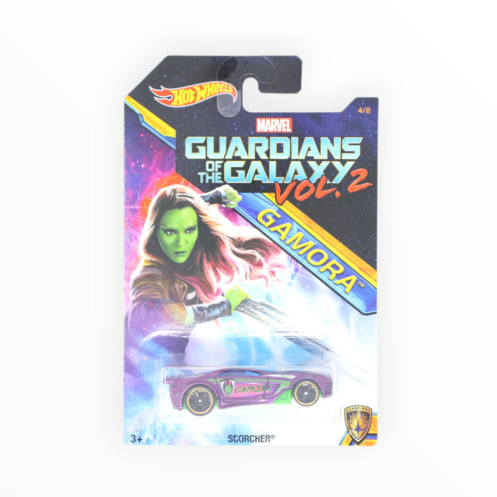 Hot Wheels Scorcher (Gamora) Guardians of the Galaxy Vol. 2 (2017) 4/8