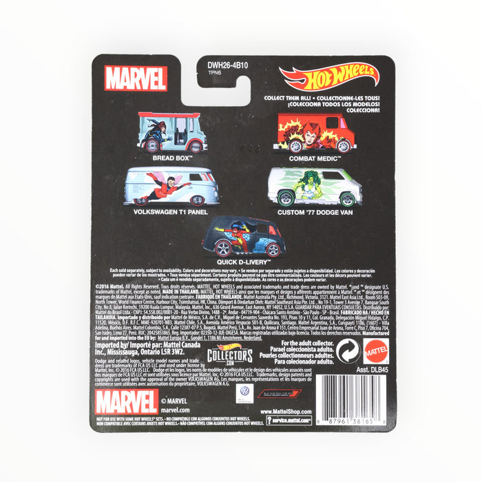 Hot Wheels Quick D-Livery (Spider-Woman) Pop Culture (2017)