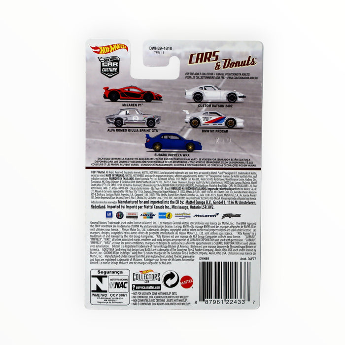 Hot Wheels Subaru Impreza WRX - Car Culture (2017)