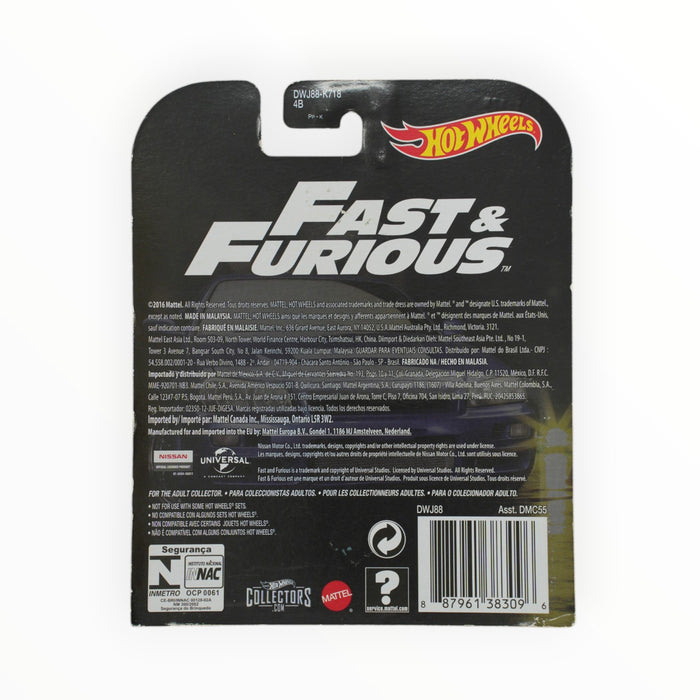 Hot Wheels Nissan Skyline GT-R (R34) (Fast & Furious) Entertainment (2017)