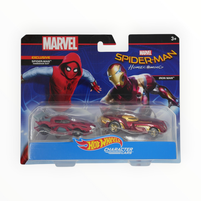 Hot Wheels Spider-Man / Iron Man - Character Cars (2017)